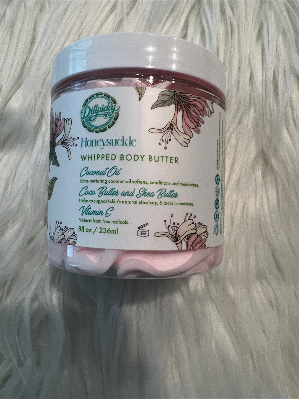 NWT Aminnah x Dillpicky Honeysuckle Whipped Body Butter - $38.00 retail